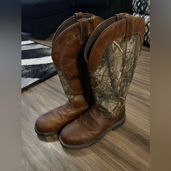 Justin Boots Shoes Justin Hunting Boots Poshmark